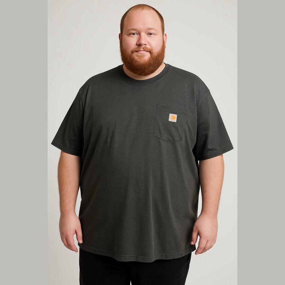 Carhartt Charcoal Gray Heavyweight Pocket T Shirt 3XL